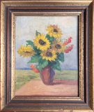 Stillleben mit Sonnenblumen (Albert Fiebiger)
