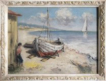 Strandszene (Monogrammist RG, 1959)