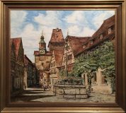 Rödergasse in Rothenburg ob der Tauber (P. Schultz)