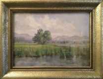 Landschaft im Chiemgau (Lothar Rudolf Meilinger, 1925)