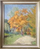 Herbstlaub bei Nymphenburg (Gottfried Niemann, 1911)