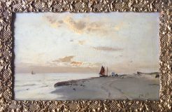 Strandszene (Konrad Müller-Kurzwelly, 1885)