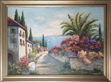 Szene am Lago Maggiore (Max Kosmas Zahner, 1966)