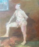Stehender männlicher Akt (Dietrich Löser, 1977)