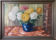 Chrysanthemenstrauß (Max Kosmas Zahner)