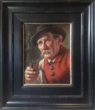 Trinkender Bauer (Alois Binder)