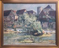 Ansicht von Besigheim (Karl Dehoust, 1945)