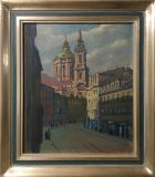 Straßenszene in Prag (Miroslav Novy)