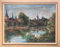 Ansicht von Wimpfen (Webler?)