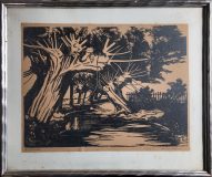 Bachlauf mit Weiden (Michel Heim)