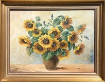 Stillleben mit Sonnenblumen (Albert Fiebiger)