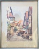 Untere Turmgasse in Wimpfen (Käthe Engelmann)