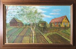 Weissrussisches Gehöft (Boris Siemienkewitsch)