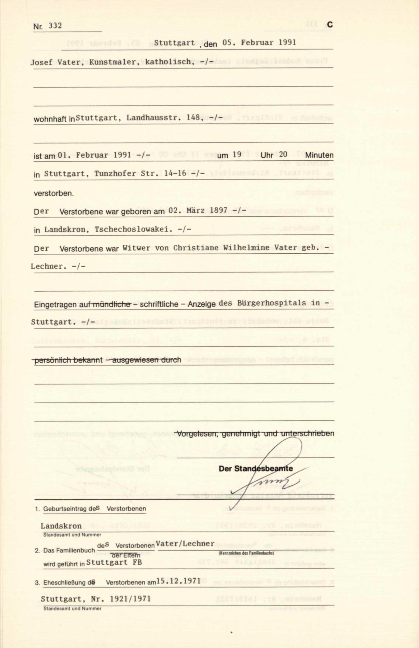 josef-vater-sterberegister1991