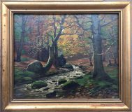 Bachlauf im Wald (E. Baur)