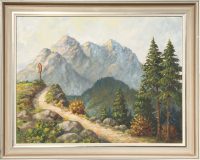 Pfad im Gebirge (Max Kosmas Zahner)